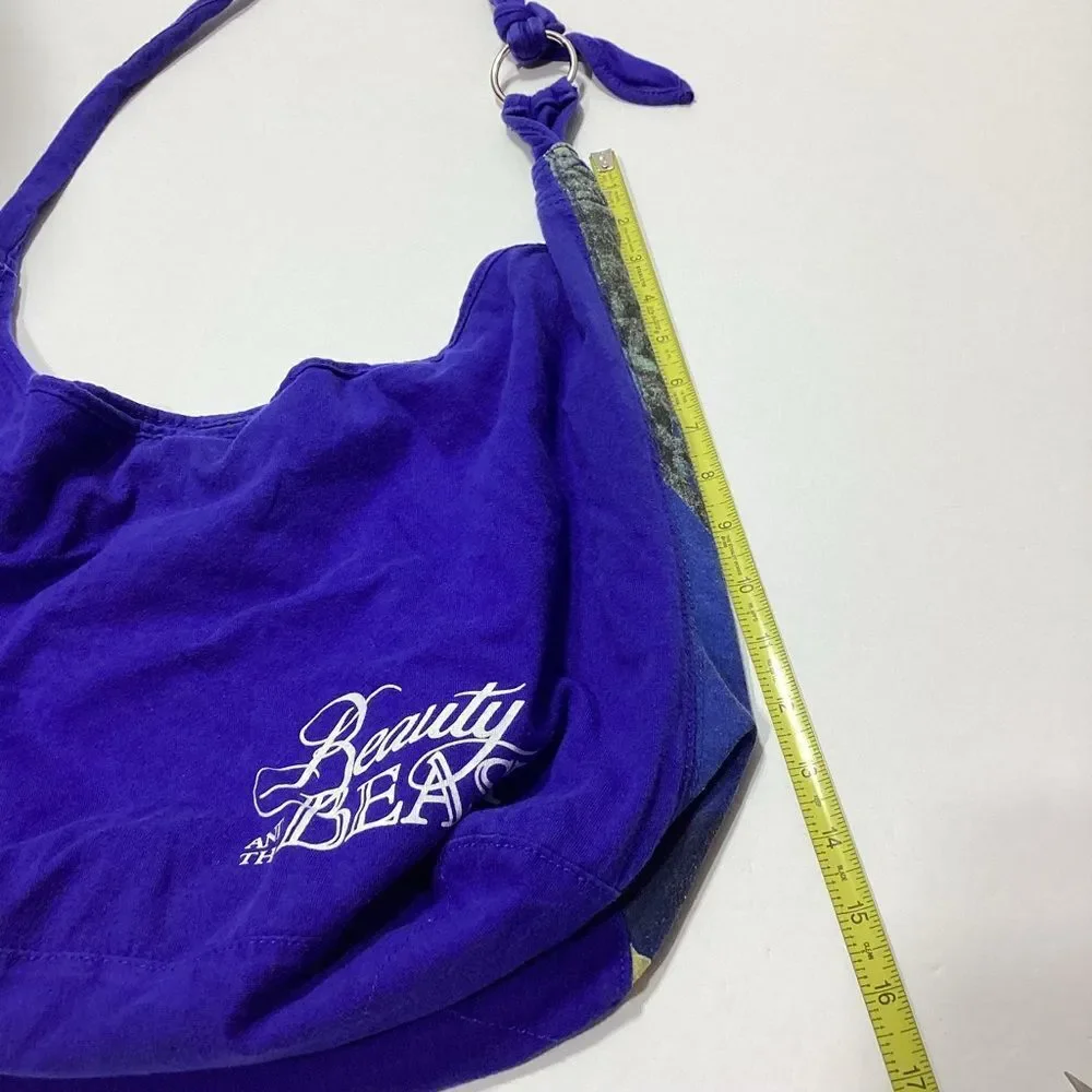 Disney Loungefly Beauty and the Beast Blue Shoulder Bag Crossbody